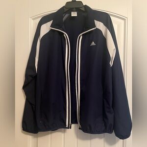Men’s Adidas Black Lightweight Jacket/Windbreaker in Size Medium